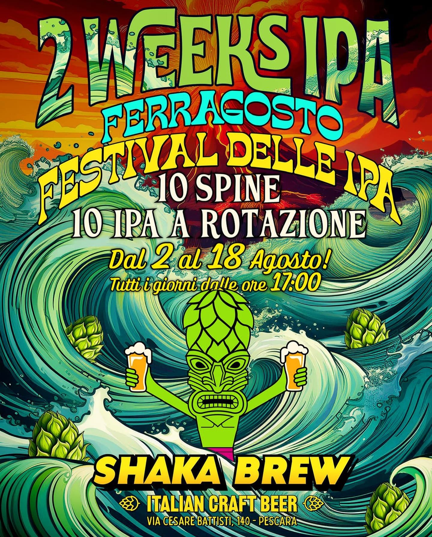 Locandina evento Shaka Brew
