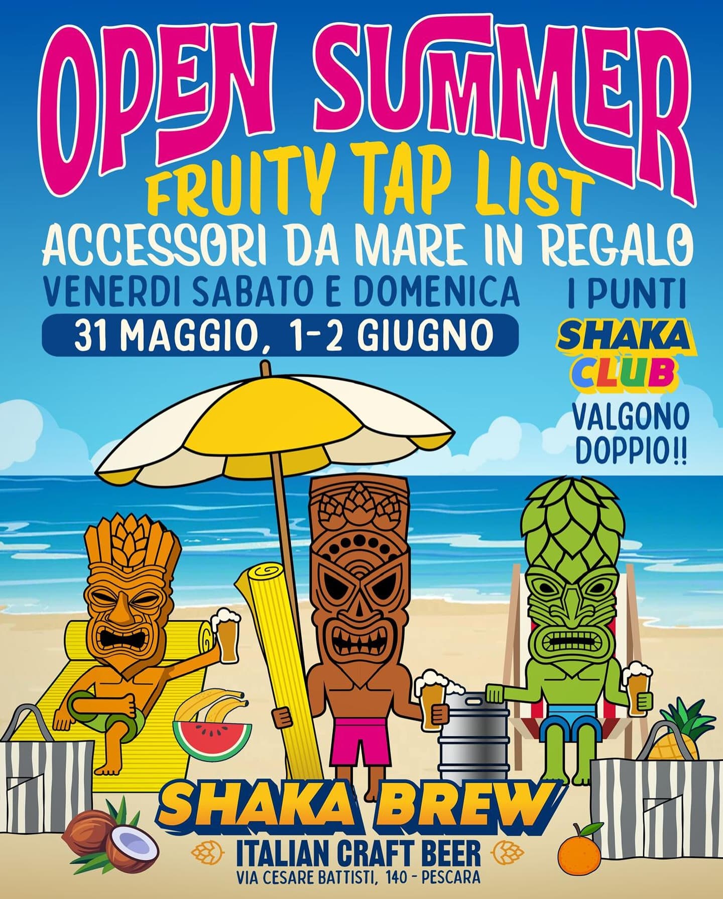 Locandina evento Shaka Brew
